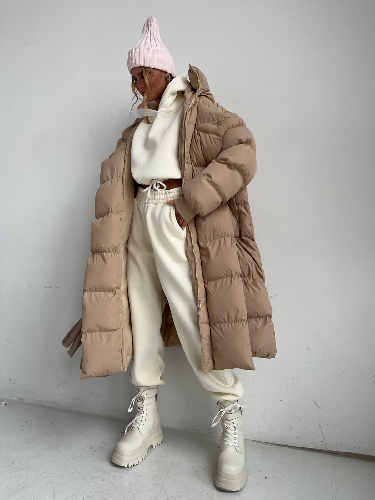 Arctic Luxe Longline Puffer Coat