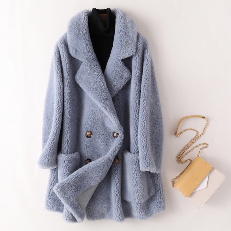 Snowfall Luxe Long Faux Fur Coat
