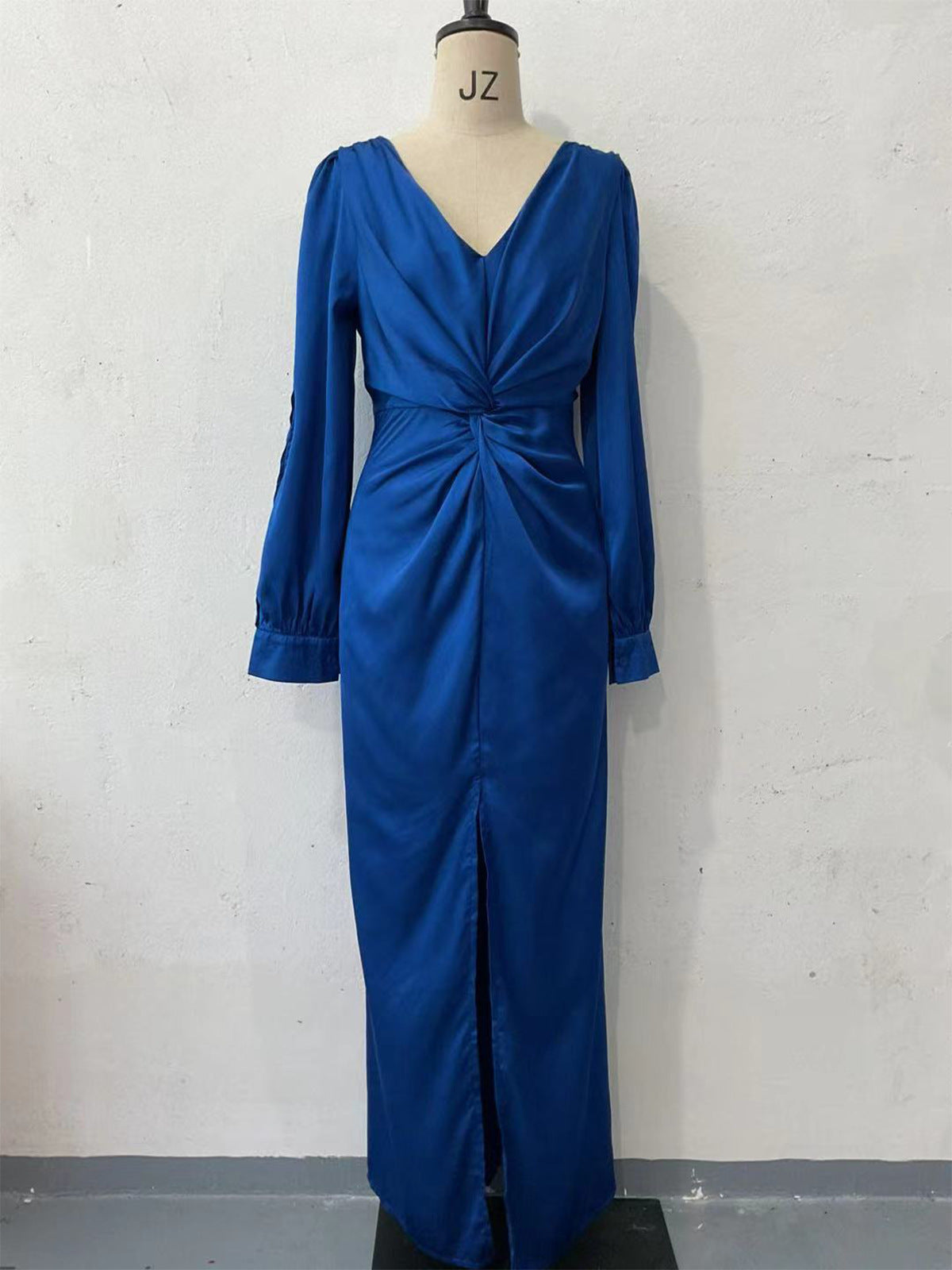 Women's Solid Color Slim Temperament Dress