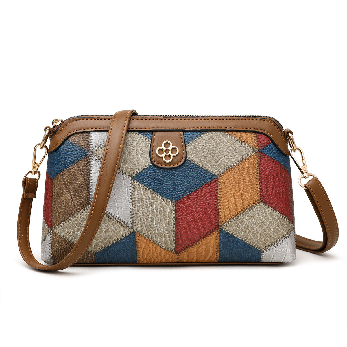 Mia Patchwork Crossbody Bag