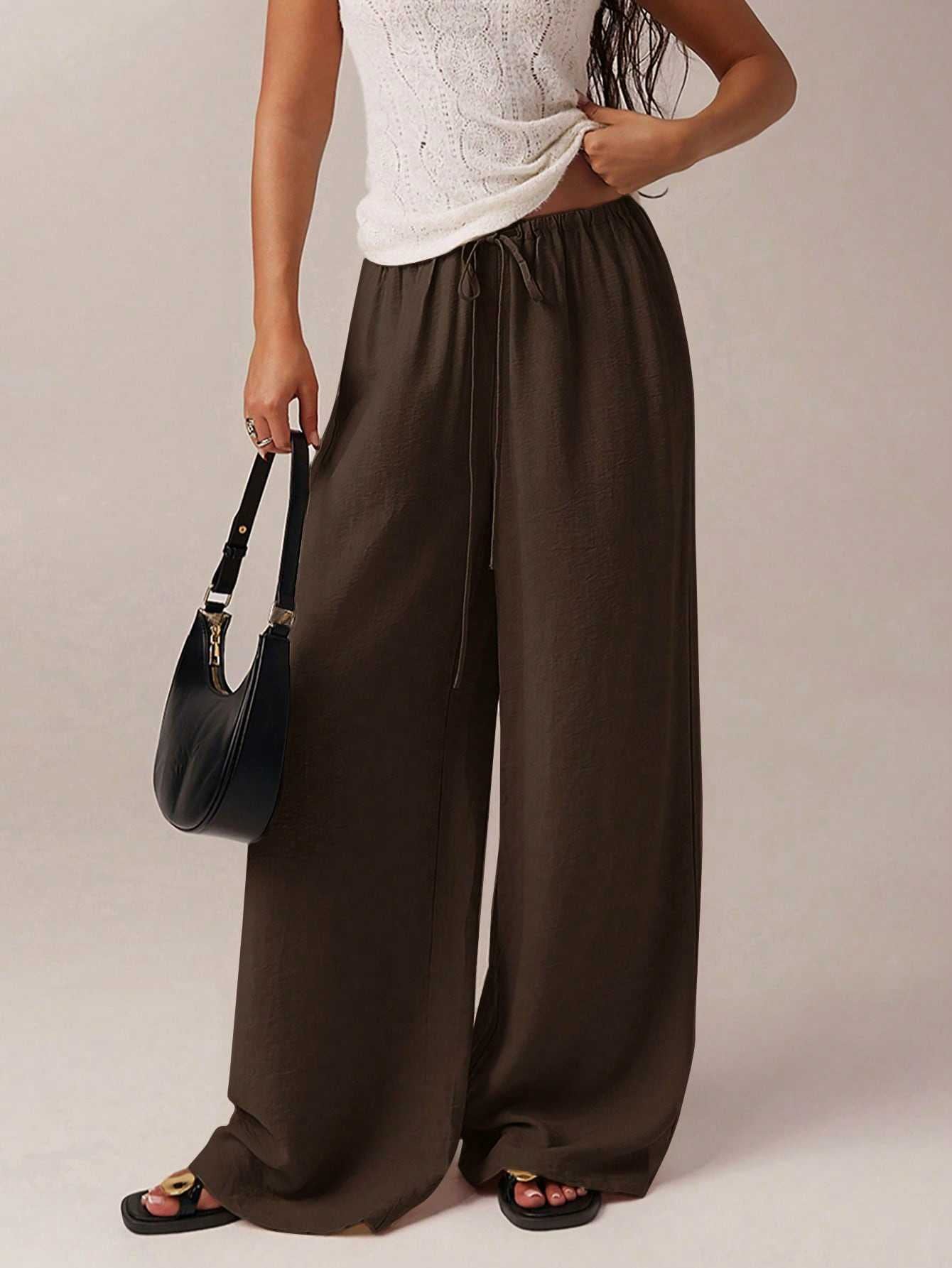 Women's Lightweight Wide Leg Pants