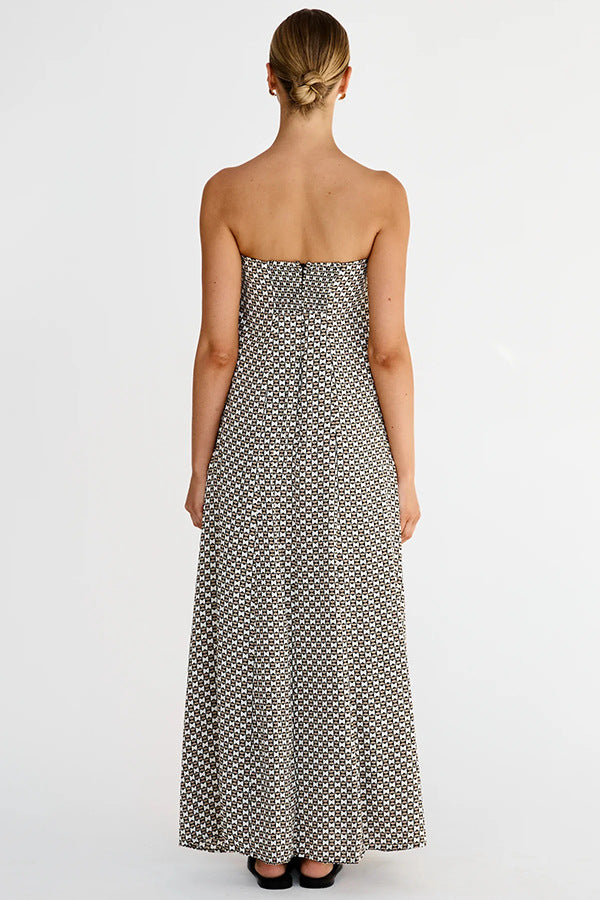 Emily Strapless Maxi Dress